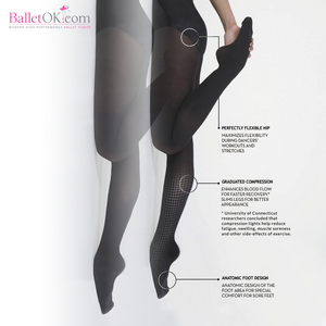 Zarely Z3 RECOVER! COMPRESSION TIGHTS FOR DANCERS AND ATHLETES