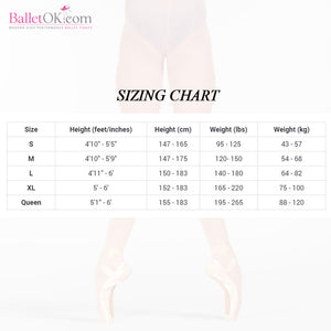 Zarely Z2 PERFORM! PROFESSIONAL PERFORMANCE BALLET TIGHTS WITHOUT BACK SEAM